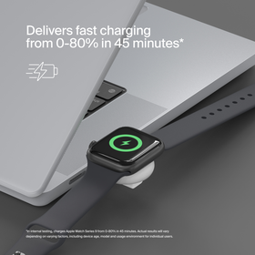 BoostCharge Portable USB C Apple Watch Charger Belkin US
