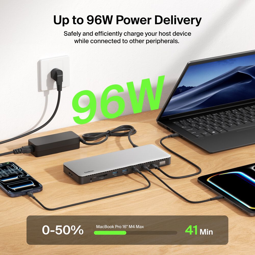 Thunderbolt 4 Dock, 灰, hi-res