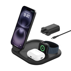 BoostCharge Qi2 3合1 可折疊磁吸充電板15W | Belkin | Belkin HK