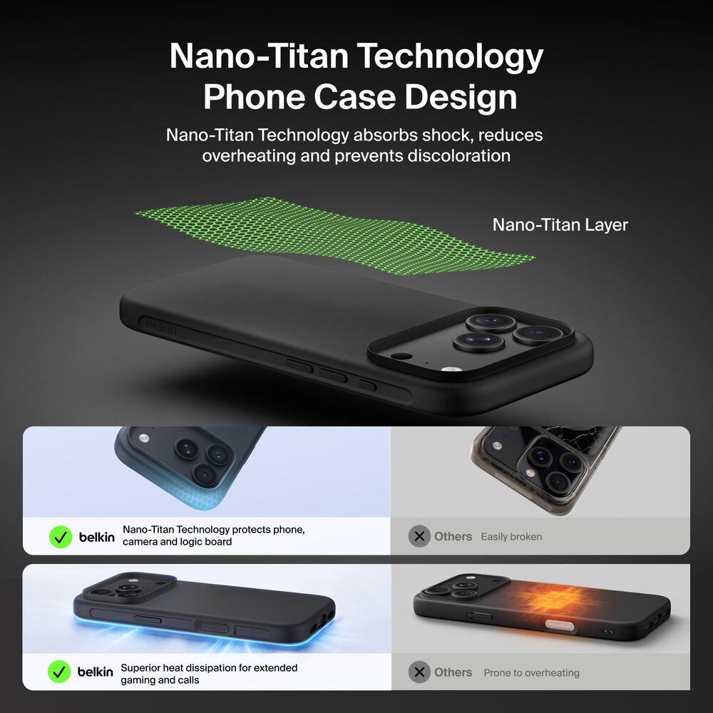 Protect Series Case for iPhone 18 Pro / iPhone 17 Pro, Black, hi-res