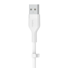 USB-A 转 USB-C 线缆, 白色的, hi-res