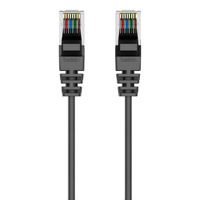 CAT6 Slim Gigabit Snagless UTP Ethernet Cable, Gray, hi-res