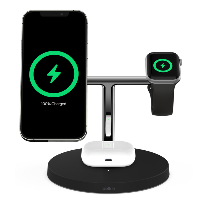 duisternis Vader Wonen 3-in-1 Wireless MagSafe Charger for iPhone 14 | Belkin | Belkin: US