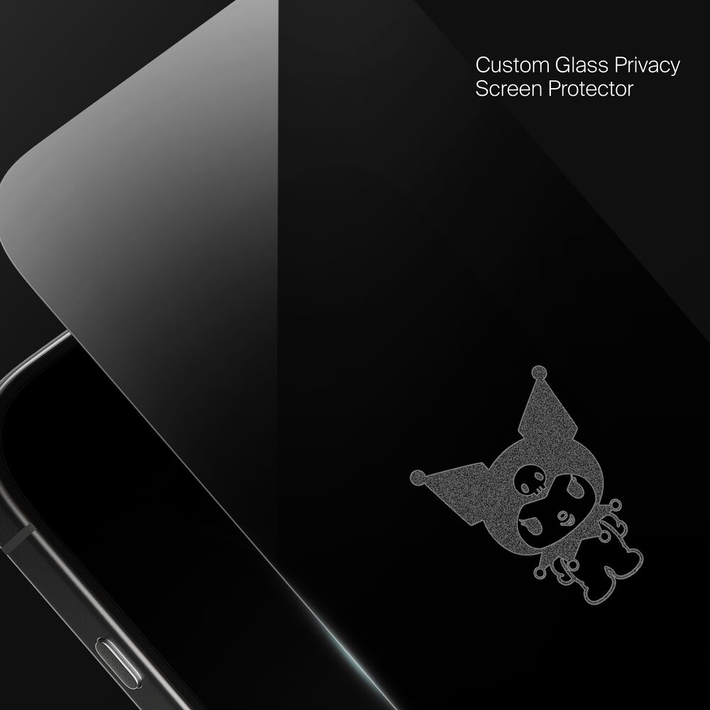 Kuromi Custom Glass Screen Protector, , hi-res