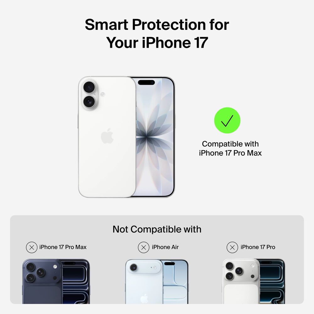 Protect Series Case for iPhone 17, Black, hi-res