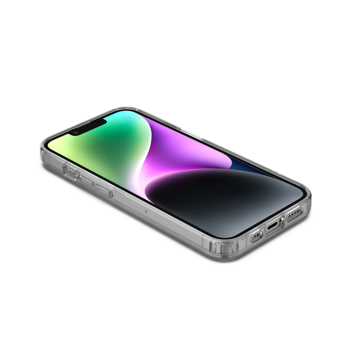 Magnetic Protective iPhone Case for iPhone 14, Clear, hi-res