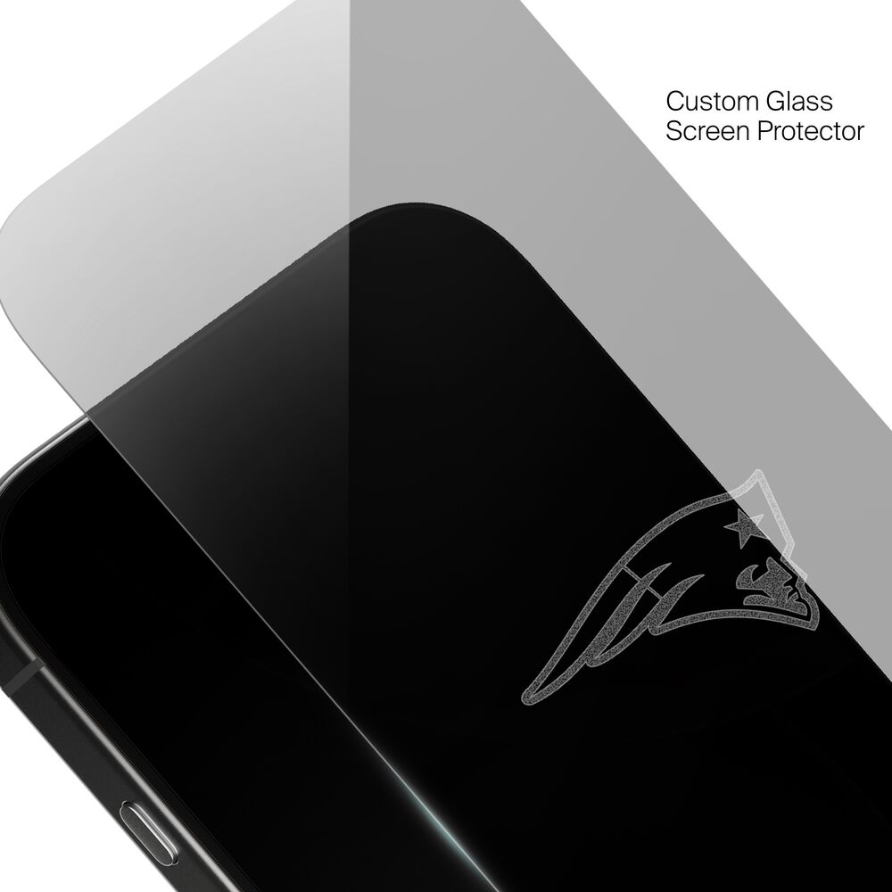 New England Patriots Custom Glass Screen Protector, , hi-res