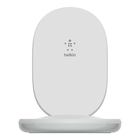Supporto di ricarica wireless da 15 W + alimentatore da 24 W con Quick Charge™ 3.0, Bianco, hi-res