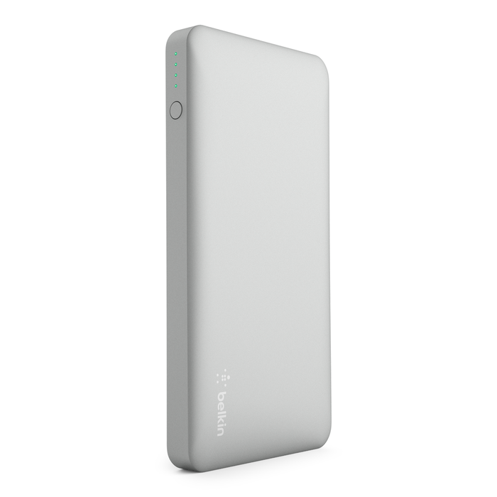Pocket Power 10K Power Bank (Portable Charger), Silver, hi-res