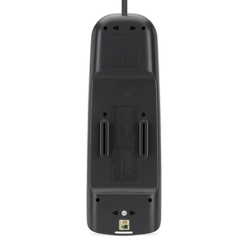 12-outlet Surge Protector with 8 ft Power Cord with Cable/Satellite and Telephone Protection, White, hi-res