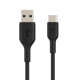 USB-A to USB-C 케이블, Black, hi-res
