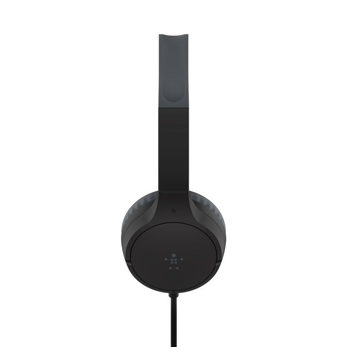Cuffie on-ear con filo per bambini, Nero, hi-res