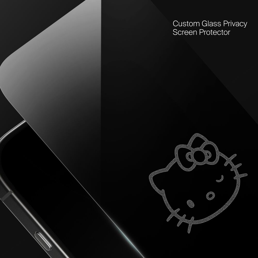 Hello Kitty Wink Custom Glass Screen Protector, , hi-res