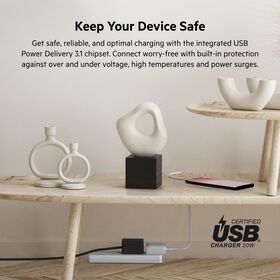 USB-C® Wall Charger 20W, White, hi-res