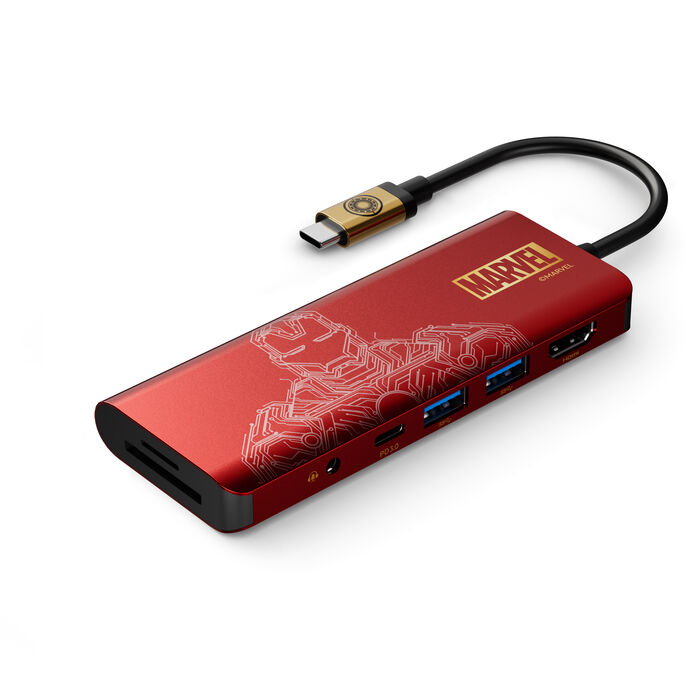 USB-C 7-in-1 멀티포트 허브 어댑터 (마블 컬렉션), , hi-res