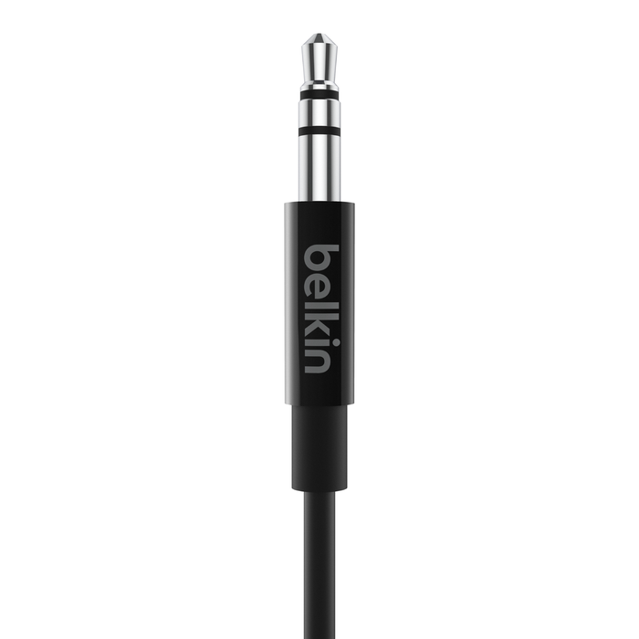 USB-C™ 커넥터 포함 RockStar™ 3.5mm 오디오 케이블, Black, hi-res