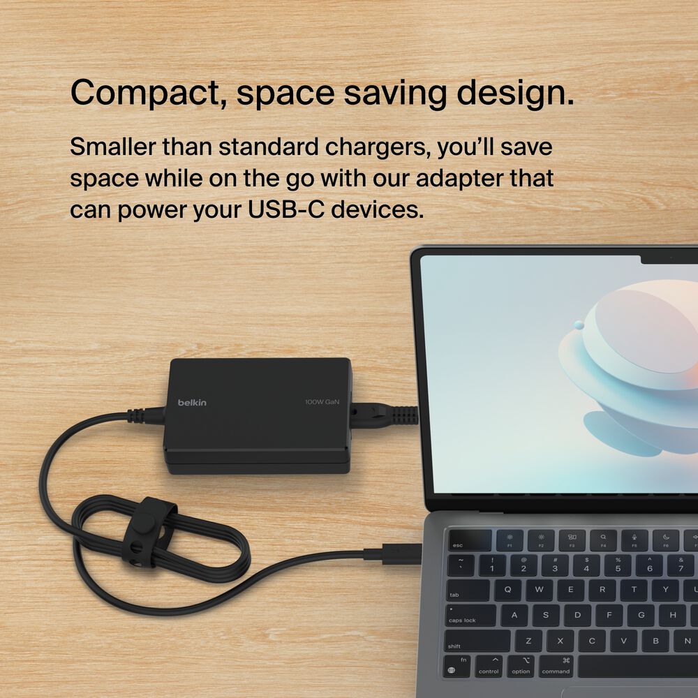 USB-C Core GaN Power Adapter 100W, , hi-res