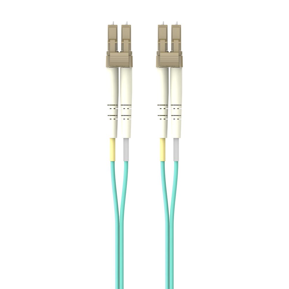 Cavo Fibra Ottica CONBIC OM3 Duplex LC-LC 10 Metri 50/125 Aqua
