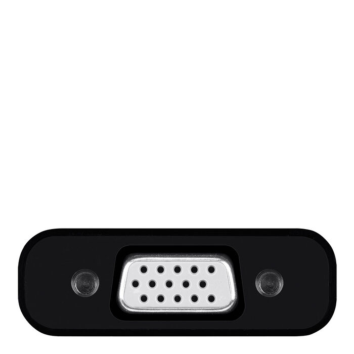 Universal HDMI-/VGA-Adapter mit Audiokabel, Schwarz, hi-res