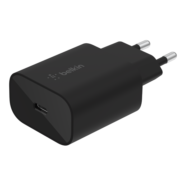 Caricabatteria da parete USB-C PD 3.0 PPS da 25 W, Nero, hi-res