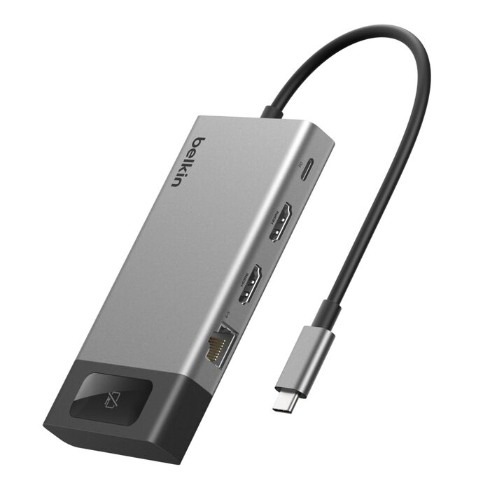 8-Port Dual Display USB-C Hub, 100W PD | Belkin MY