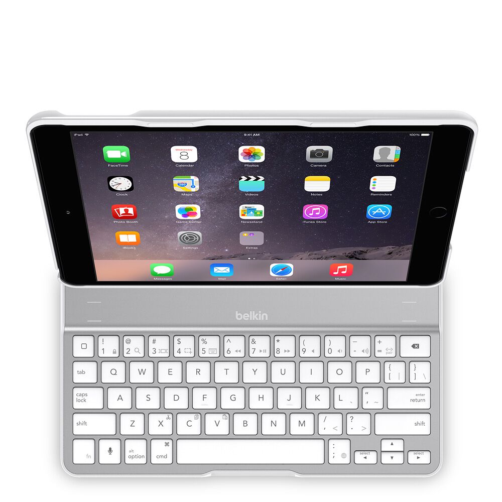QODE Ultimate Keyboard Case for iPad Air 2, White, hi-res