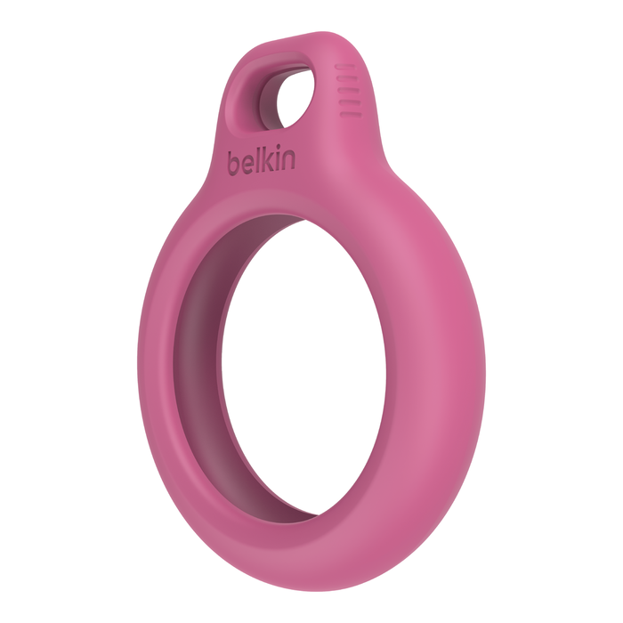 Secure Holder with Strap for AirTag, Pink, hi-res