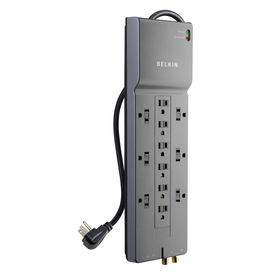 12-Outlet Home/Office Surge Protector with 8-foot cord, , hi-res