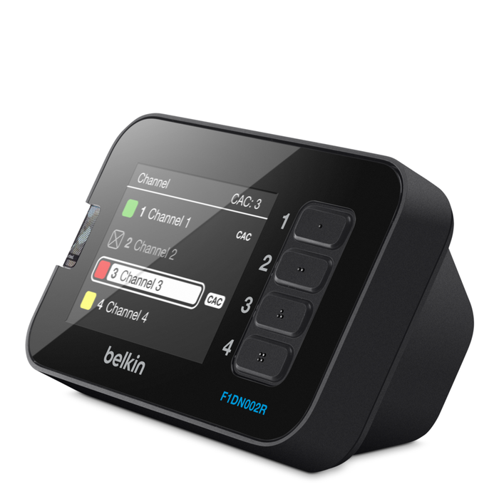 Belkin LCD Desktop Controller for Secure KVMs | Belkin US
