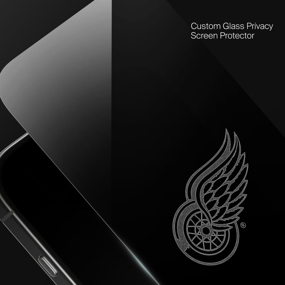 Detroit Red Custom Glass Screen Protector, , hi-res