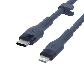 USB-Cケーブル（Lightningコネクタ付き）, 青, hi-res