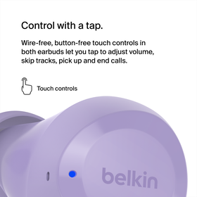 True Wireless Earbuds, Lavender, hi-res