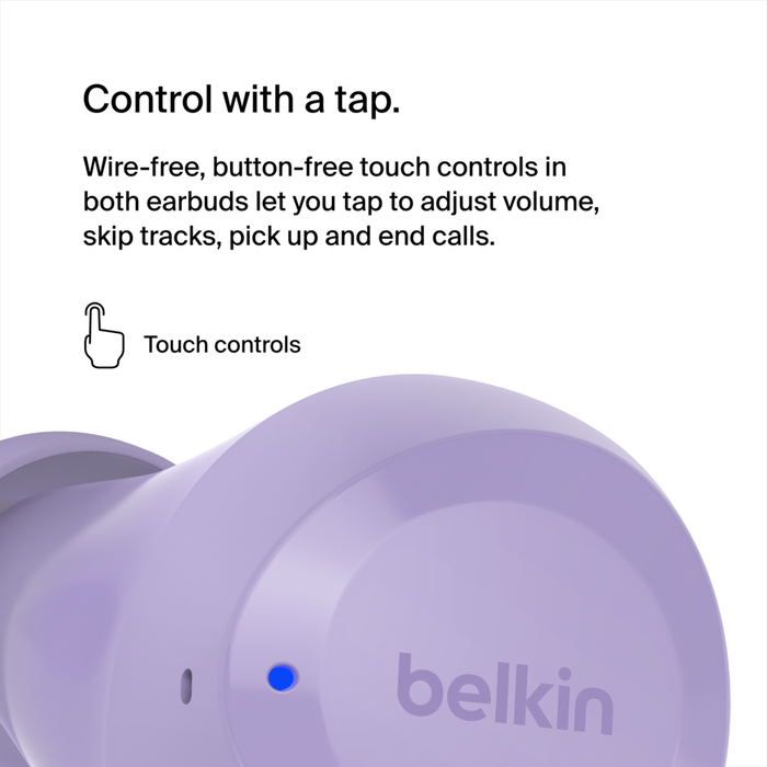 True Wireless Earbuds, Lavender, hi-res