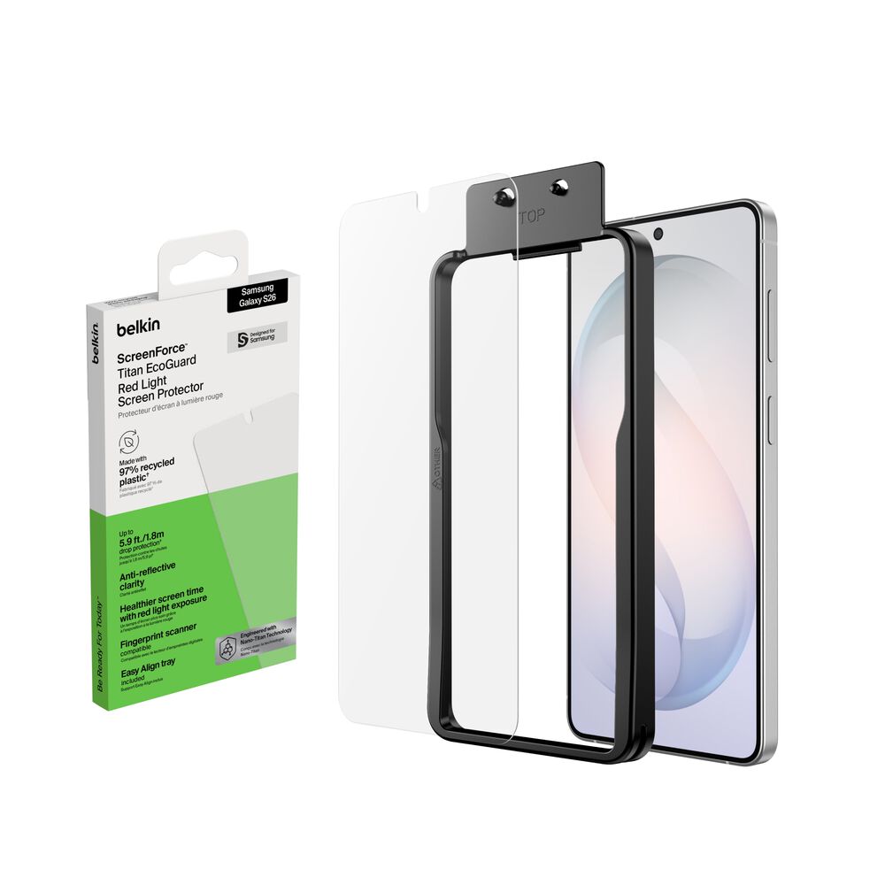 Titan EcoGuard Red Light Screen Protector for Samsung Galaxy S26