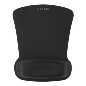 WaveRest&reg; Gel Mouse Pad, Black, Black, hi-res