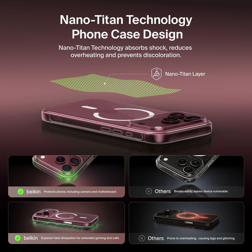 Clear Series Case for iPhone 18 Pro Max / iPhone 17 Pro Max, , hi-res