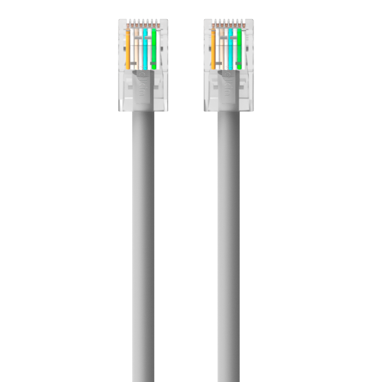 1m Belkin Belkin  A3L791b01M-S Cat5e Snagless UTP Patch Cable Grey NUOVO 