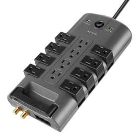 PivotPlug 12-Outlet Surge Protector, 8 ft. Cord, , hi-res