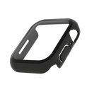 Protection d'écran 2-en-1 TemperedCurve antimicrobienne et coque pour Apple Watch, Noir, hi-res