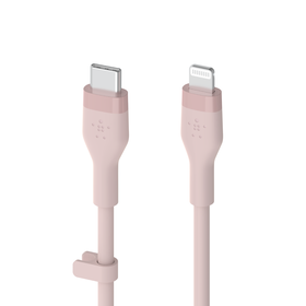 USB-C-kabel met Lightning-connector, Roze, hi-res