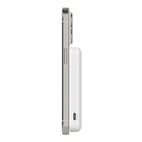 Magnetic Power Bank with Qi2 15W 5K, White, hi-res