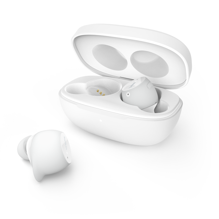 Auricolari con cancellazione del rumore, Bianco, hi-res