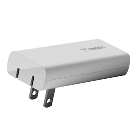 20W USB-C PD GaN Wall Charger + USB-C to Lightning Cable, White, hi-res