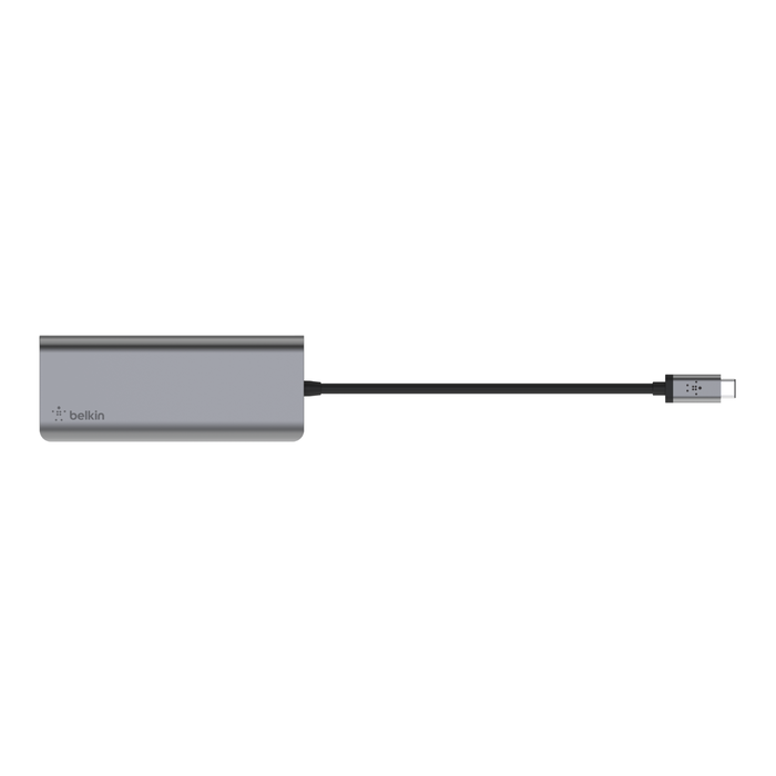 USB-C 6-in-1 Multiport Adapter, Gris espacial, hi-res