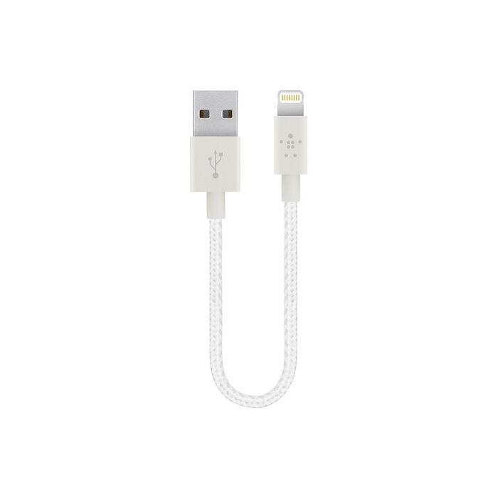 MIXIT↑™ Lightning 至 USB-A 編織連接線 (0.15米), , hi-res