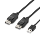 Modular DP Dual Head Host Cable 6ft / 1.8m, Schwarz, hi-res