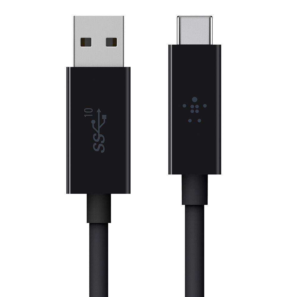 3.1 USB-A to USB-C Cable (USB-C Cable), Black, hi-res