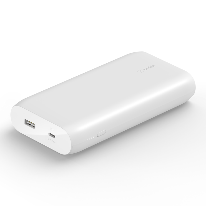 Bas192.- Banque d'alimentation à charge rapide pour ordinateur portable  Macbook, Batterie externe portable, Charge rapide USB, Type C PD, 100W,  20000mAh