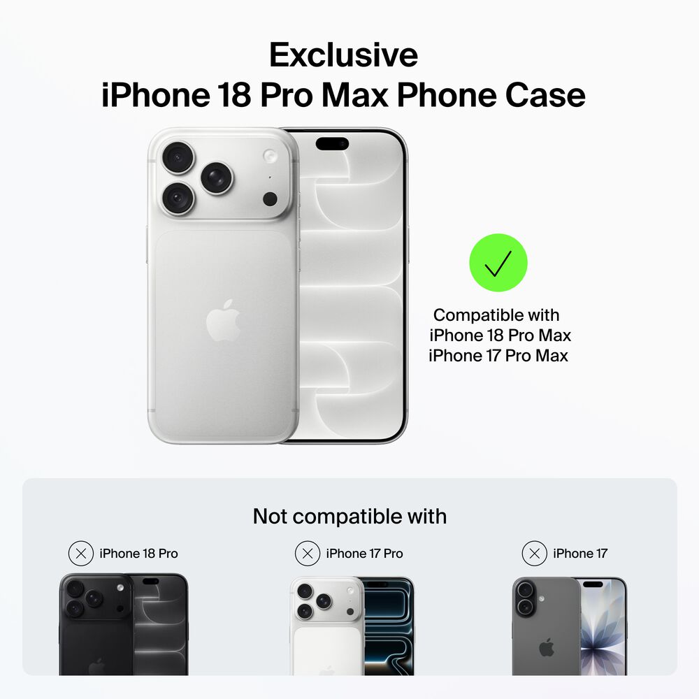 Grip Series Case for iPhone 18 Pro Max, Clear, hi-res