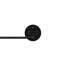 In-Car 3.5mm to FM Transmitter, Black, hi-res